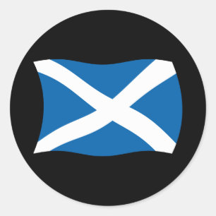 Autocollant du drapeau de l'Écosse