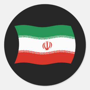Autocollant du drapeau de l'Iran