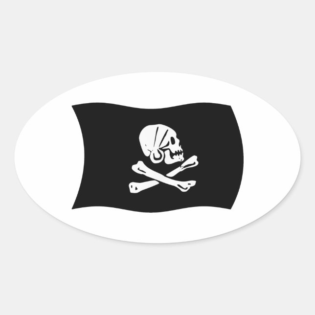 Autocollant du drapeau d'Henry Every (Devant)