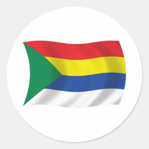 Autocollant du drapeau druze