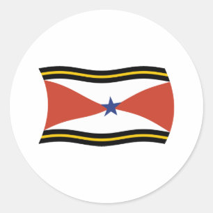 Autocollant du drapeau du peuple Akha