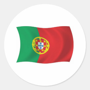 Autocollant du drapeau du Portugal