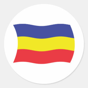 Autocollant du drapeau khmer Kampuchea Krom