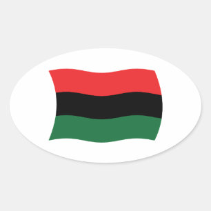 Autocollant du drapeau panafricain (UNIA)
