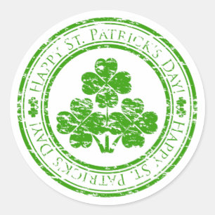 Autocollant du jour de St Patrick