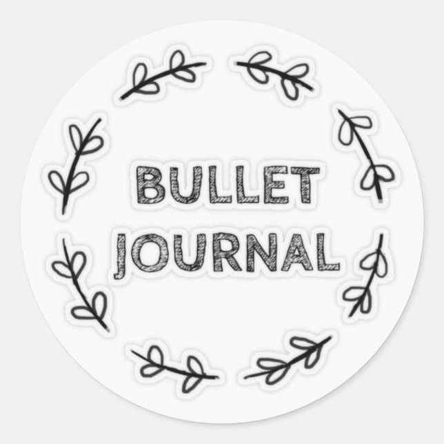 Autocollant du journal des puces (Devant)