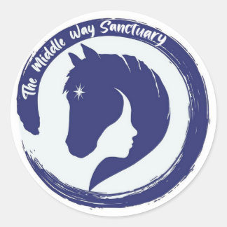 Autocollant du logo de la voie médiane