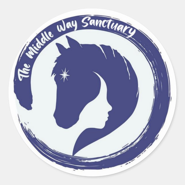 Autocollant du logo de la voie médiane (Devant)