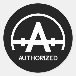 Autocollant du logo de l'appareil autorisé