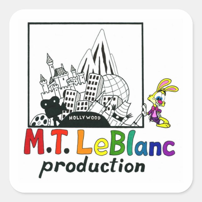 Autocollant du logo de M.T. LeBlanc Productions (Devant)