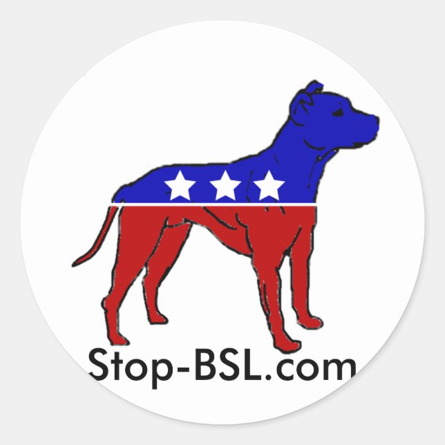 autocollant du logo Stop-BSL (Devant)
