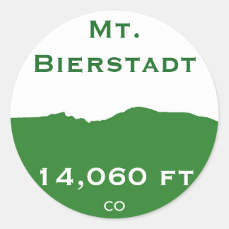 Autocollant du mont Bierstadt