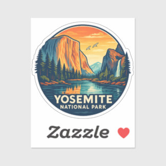 Autocollant du Parc national de Yosemite