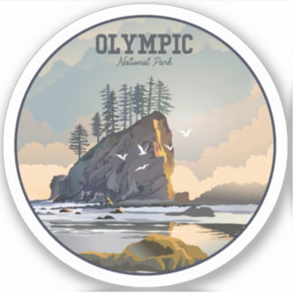 Autocollant du parc national olympique