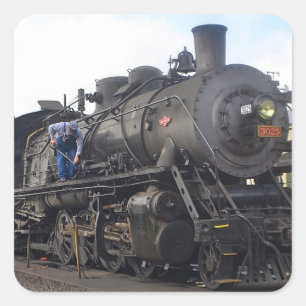 Autocollant du train à vapeur