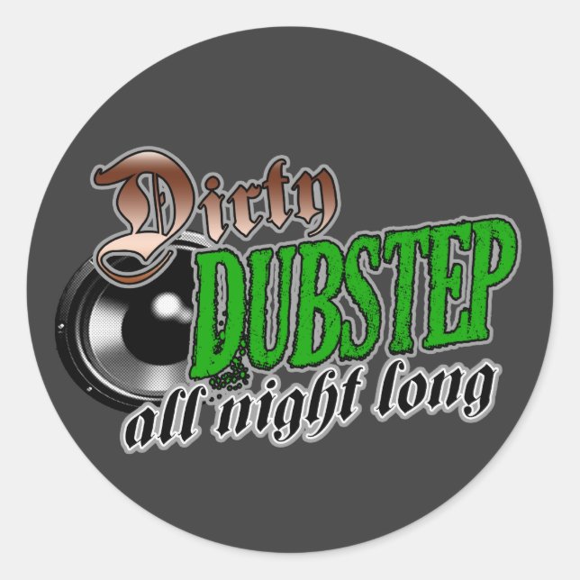 autocollant DUBSTEP (Devant)
