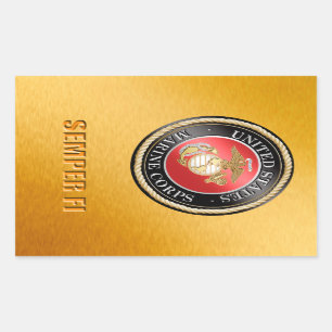 Autocollant d'usmc Semper fi