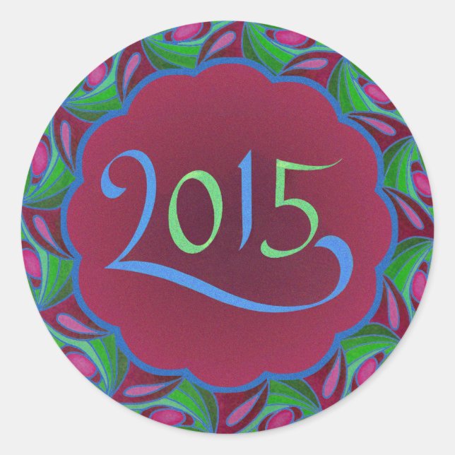 Autocollant dynamique 2015 (Devant)