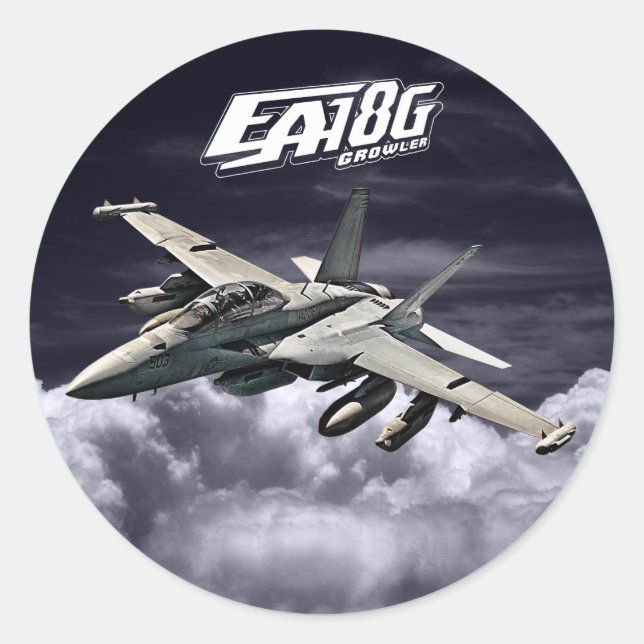 Autocollant EA-18G Growler (Devant)
