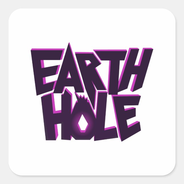 autocollant Earth Hole (Devant)