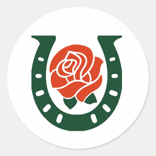 Autocollant en fer à cheval (Devant)