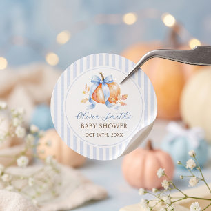 Autocollant en papier pour Baby Shower thème petit