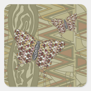 Autocollant en soute africaine