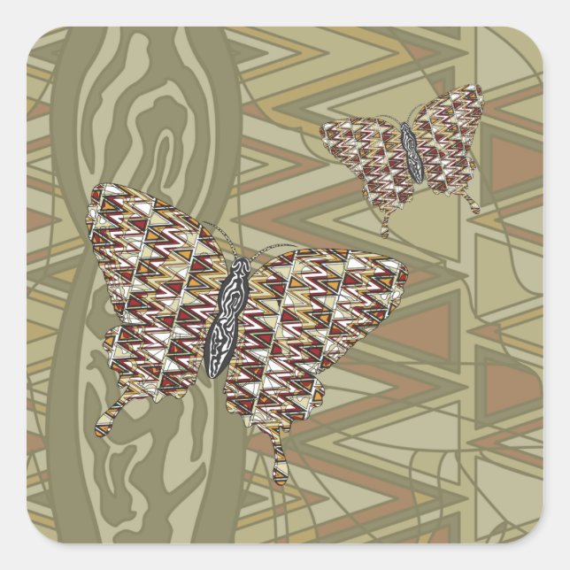 Autocollant en soute africaine (Devant)