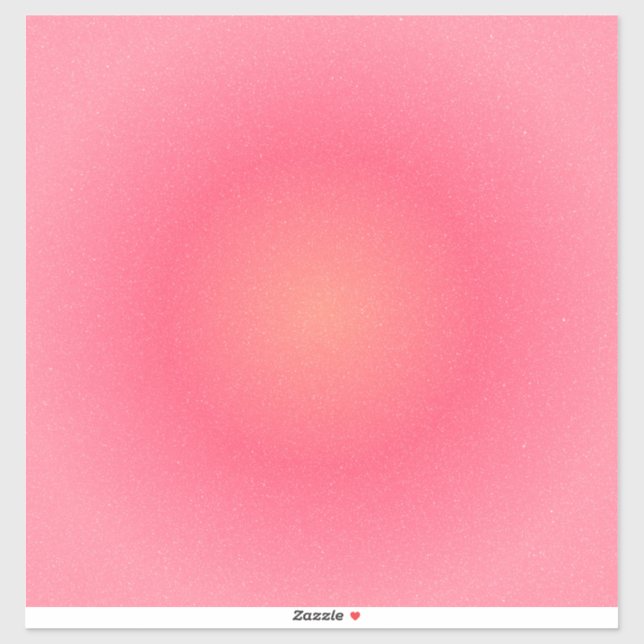 Autocollant en vinyle à dégradé rose – découpé sur (Feuille)