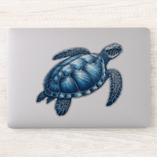Autocollant en vinyle coupé sur mesure pour tortue