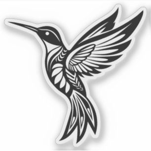 Autocollant en vinyle de colibri