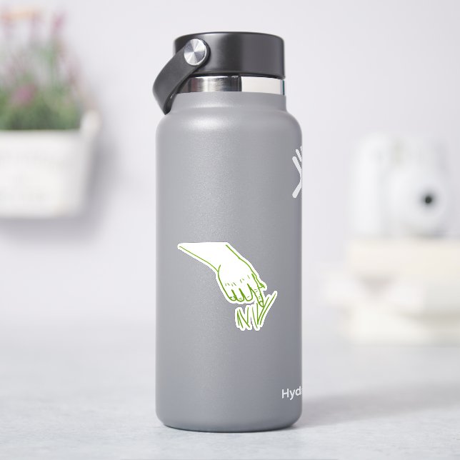Autocollant en vinyle découpé Green Daryl Goblin H (HydroFlask)