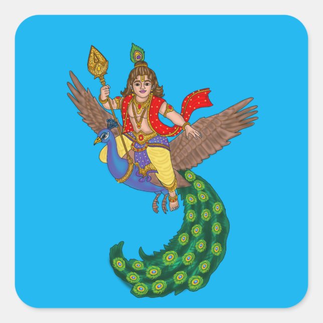 Autocollant Enfant Murugan (Devant)