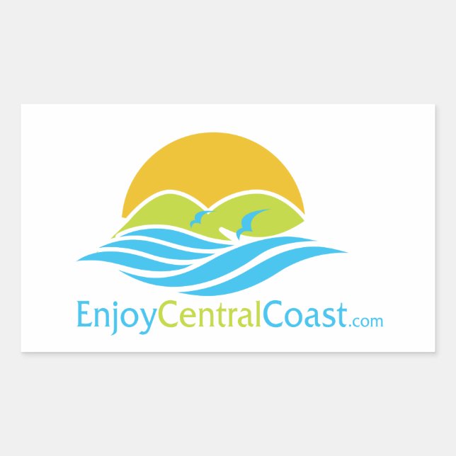 autocollant EnjoyCentralCoast.com (Devant)