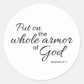 Autocollant Ephésiens 6:11