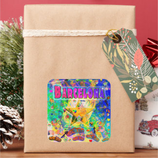 Autocollant Époque Horaires Barcelone