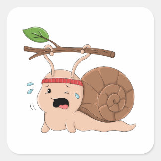 Autocollant escargot fort portant une charge lourd