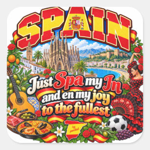 Autocollant Espagne