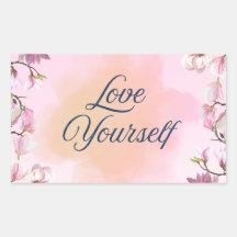 Autocollant esthétique Love Yourself