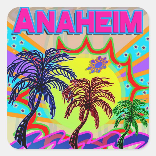 Autocollant éternel d'Anaheim (Devant)