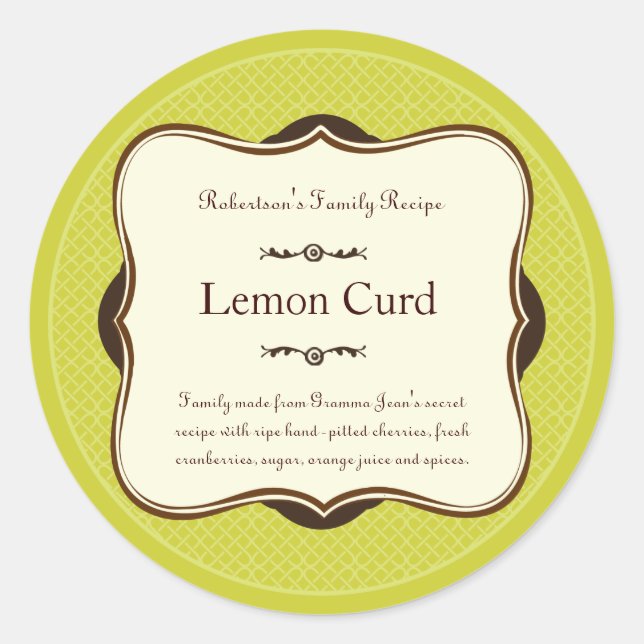 Autocollant Étiquette cadeau (Devant)