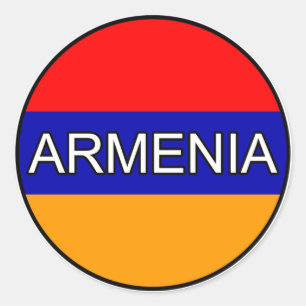 Autocollant Euro Arménie