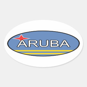 Autocollant Euro Aruba