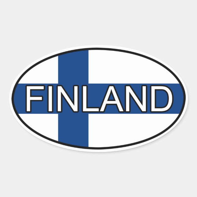 Autocollant Euro Finlande (Devant)