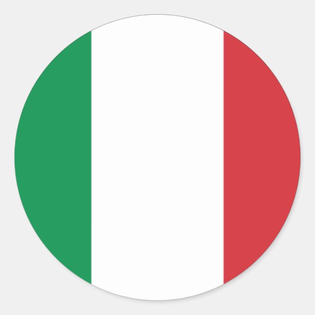 Autocollant Euro Italie (Devant)