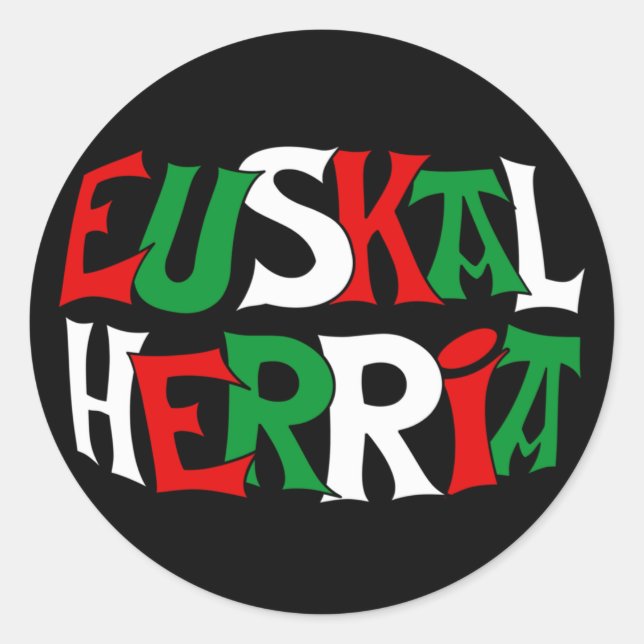 autocollant euskal herria (Devant)