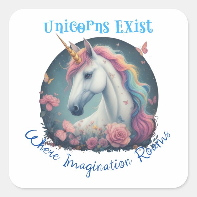 Autocollant Existant Unicorns (Devant)
