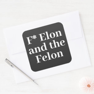 Autocollant F* Elon