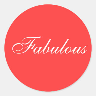 Autocollant fabuleux