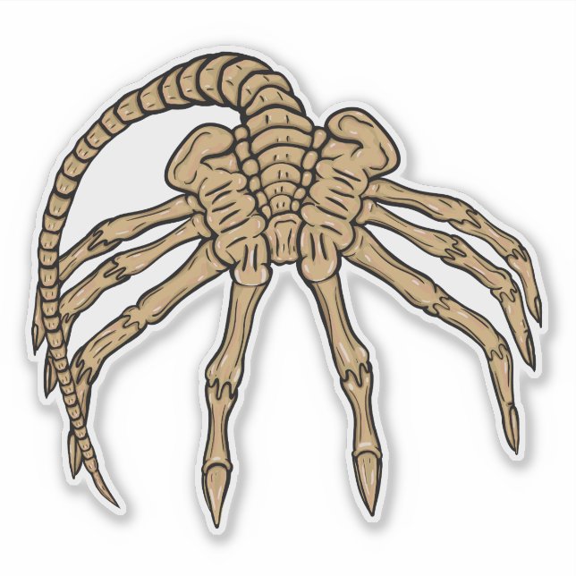 Autocollant Facehugger (Devant)